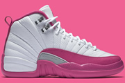Women Jordan 12 Vivid Pink